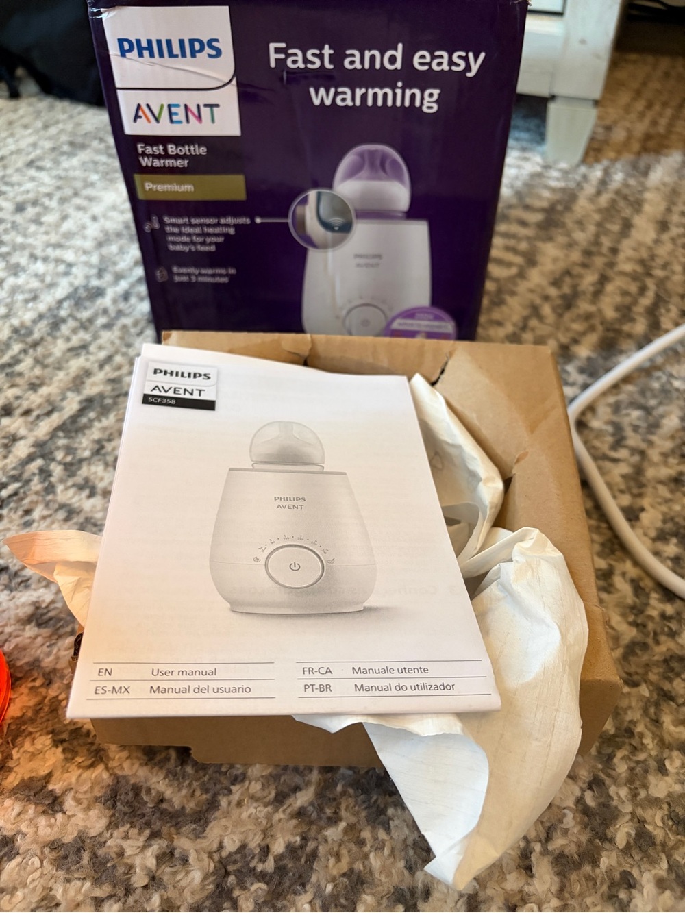 Philips Avent Premium Fast Bottle Warmer